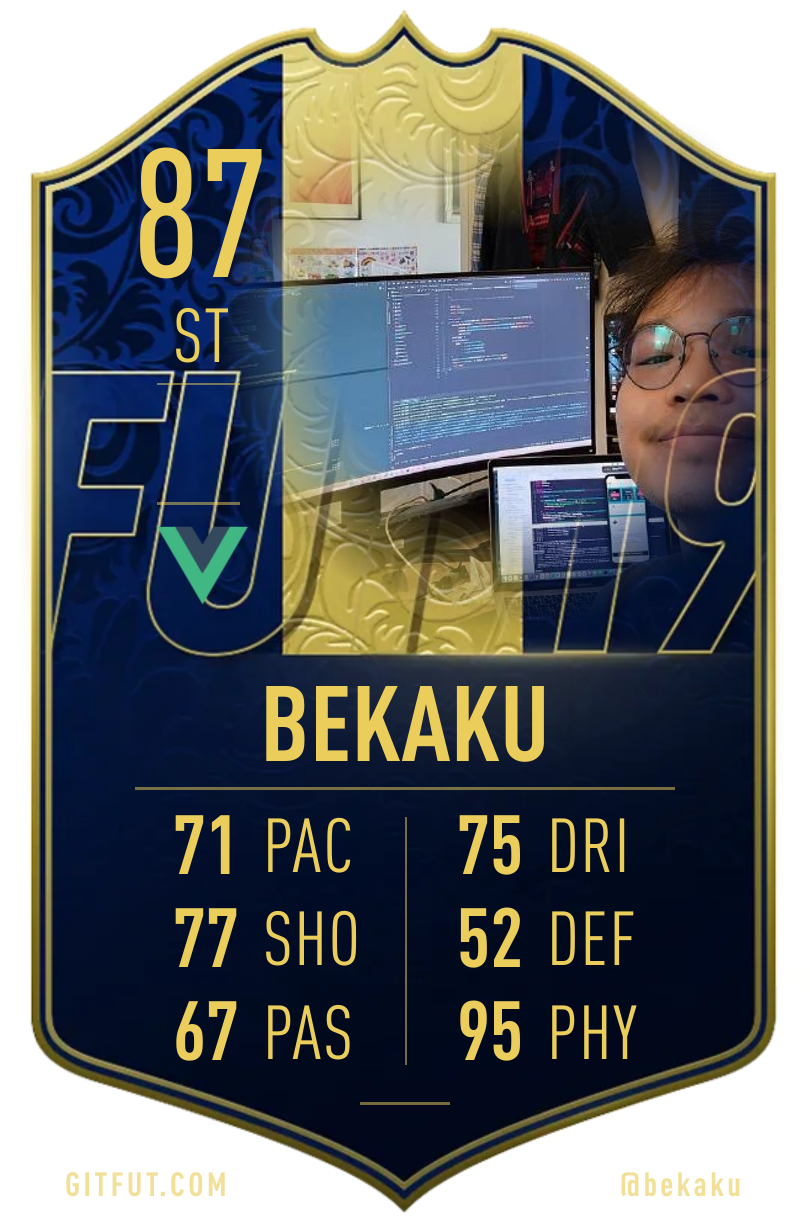 My GitFut card