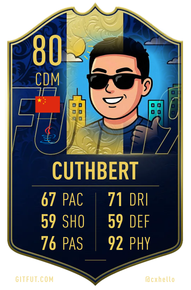 GitFut player card