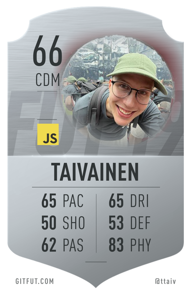 My GitFut card